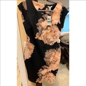 BAR lll Black Floral Dress